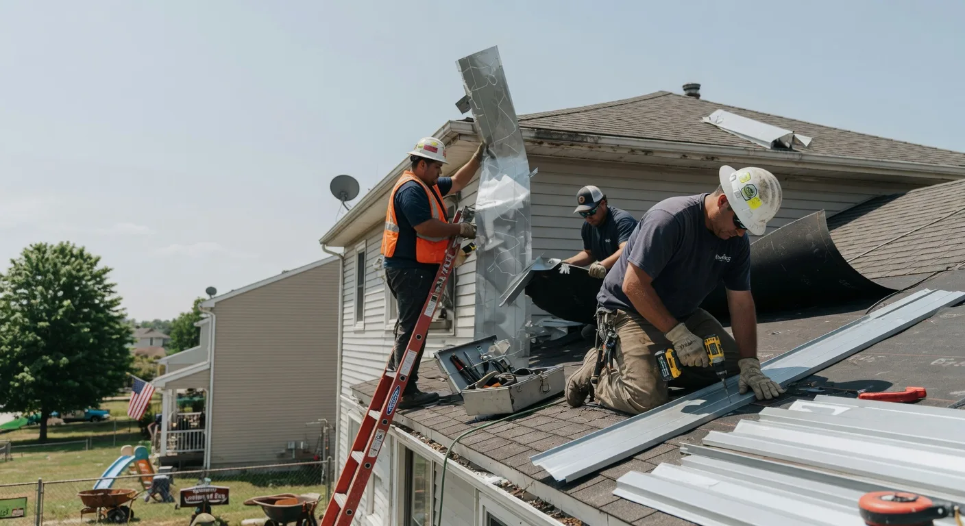 Metal Roof Repair in Freeburg, PA